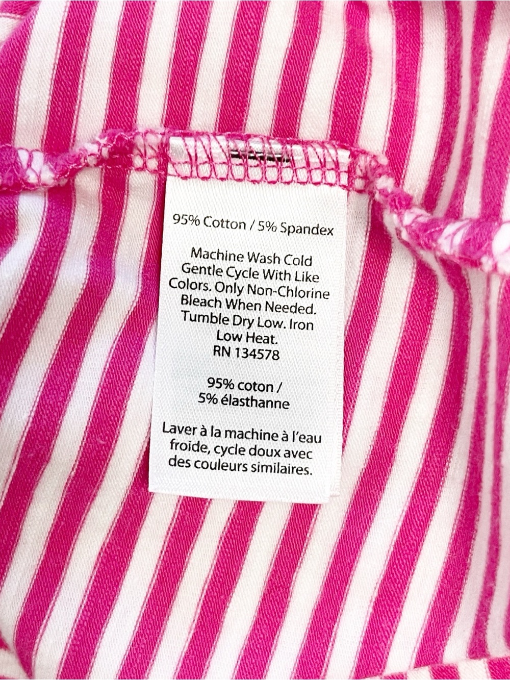 Vineyard Vines Pink & White Striped Off-Shoulder Mini Dress - Picture 5 of 5